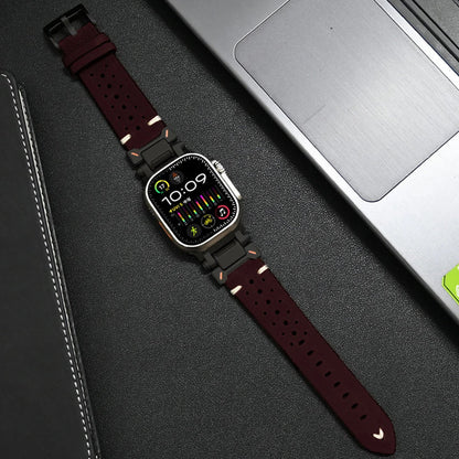 Skanto | Genuine Leather Apple Watch Band – Stylish and Durable Strap for Your Apple Watch