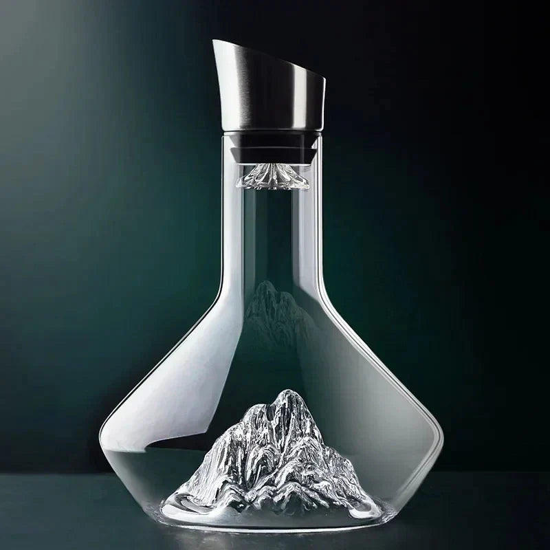 1500ml Iceberg Decanter Creative lead-free crystal material Luxury high-quality for home Red wine and wine dispenser decanter wine jug