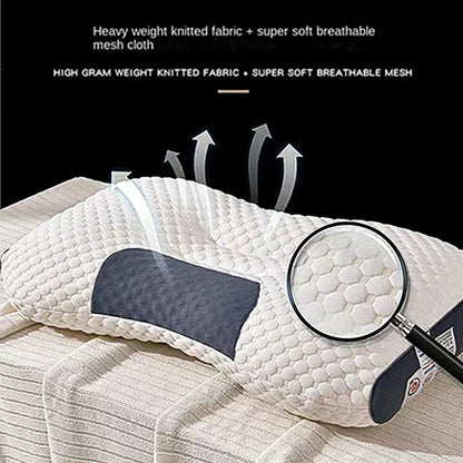 Skanto | Orthopedic Neck Pillow with Reverse Traction for Patients, 48 x 74 cm