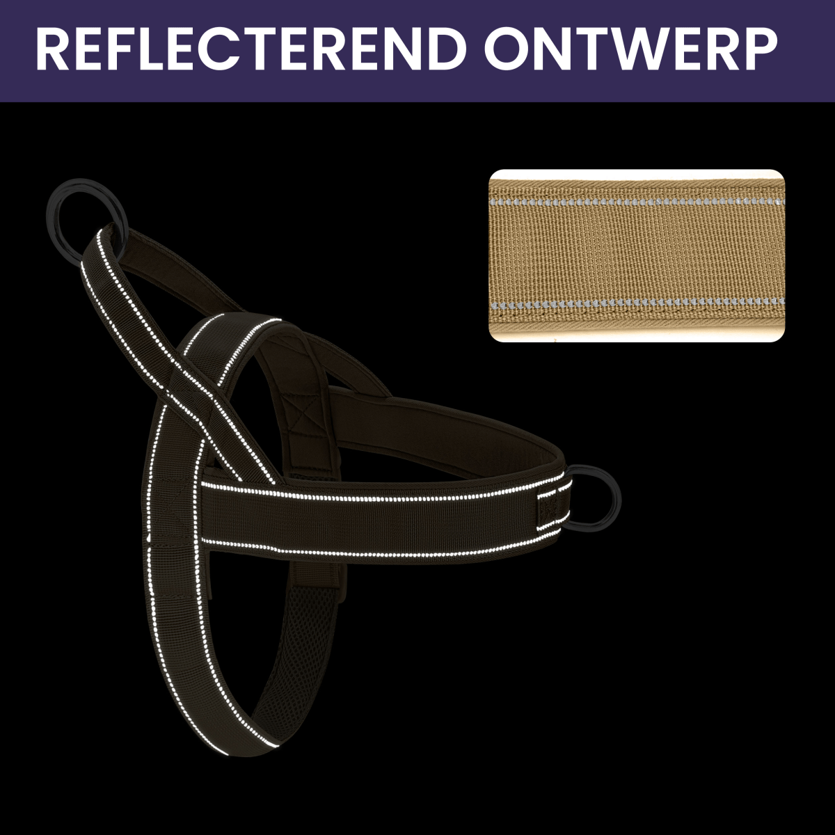 BowLift | Adjustable Reflective Dog Harness with Handle for All Dog Breeds