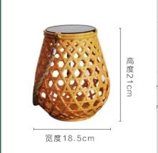 Vintage Outdoor Solar Candle Lantern
