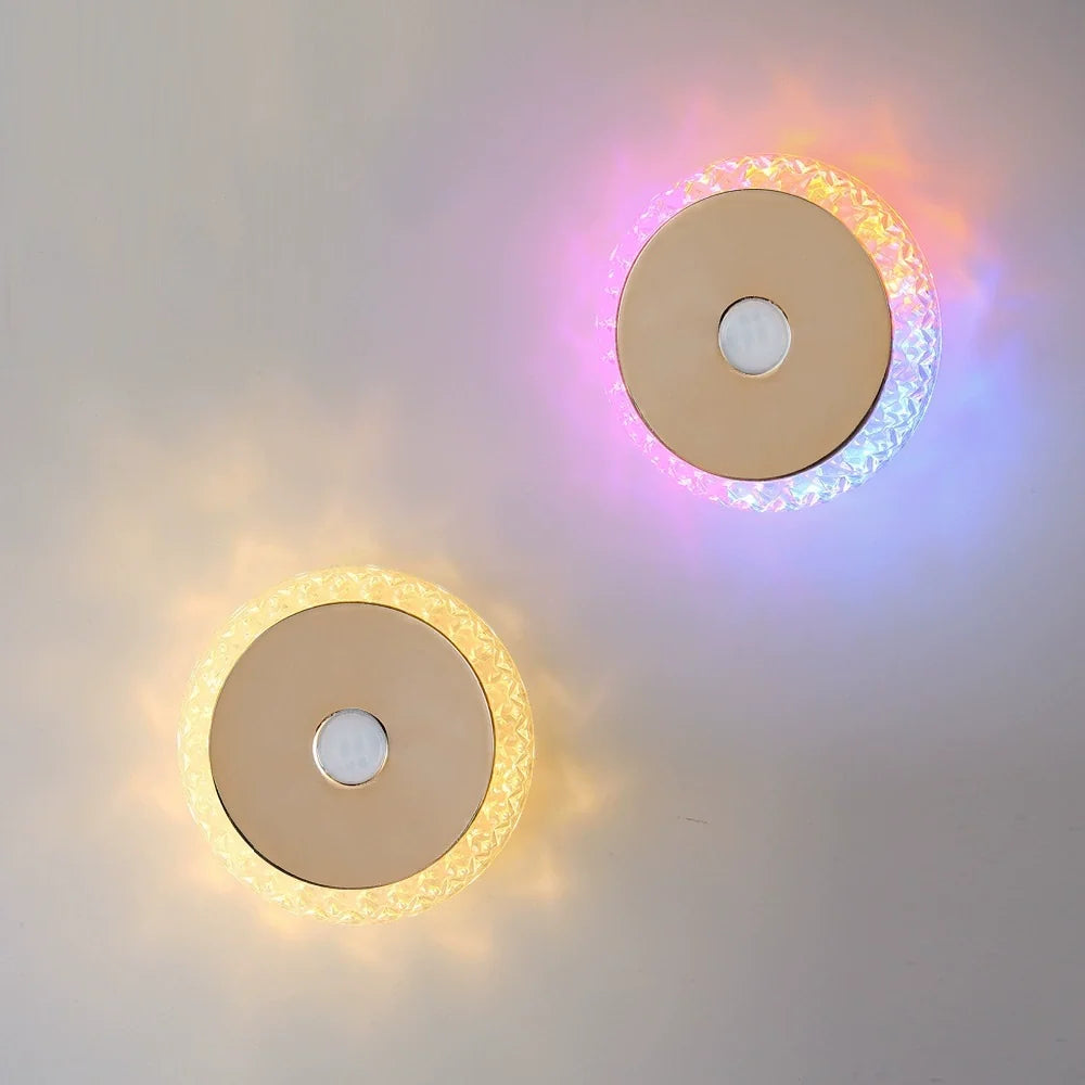Smart Rechargeable Motion-Sensing Wall Lamp Hotel Bedside Ambient Night Light No-Drill Wall Light