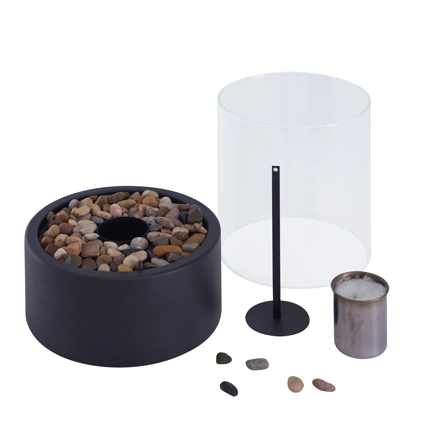 Skanto | Stylish & Modern Tabletop Fire Lantern