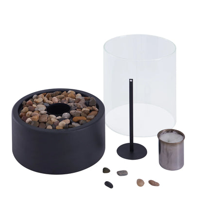 Skanto | Stylish & Modern Tabletop Fire Lantern