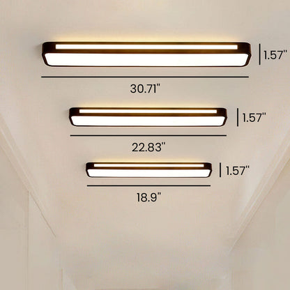 BowLift | Minimalist LED Ceiling Lamp made of Iron and Acrylic