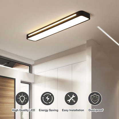Skanto | Minimalist LED Ceiling Lamp Made of Iron and Acrylic
