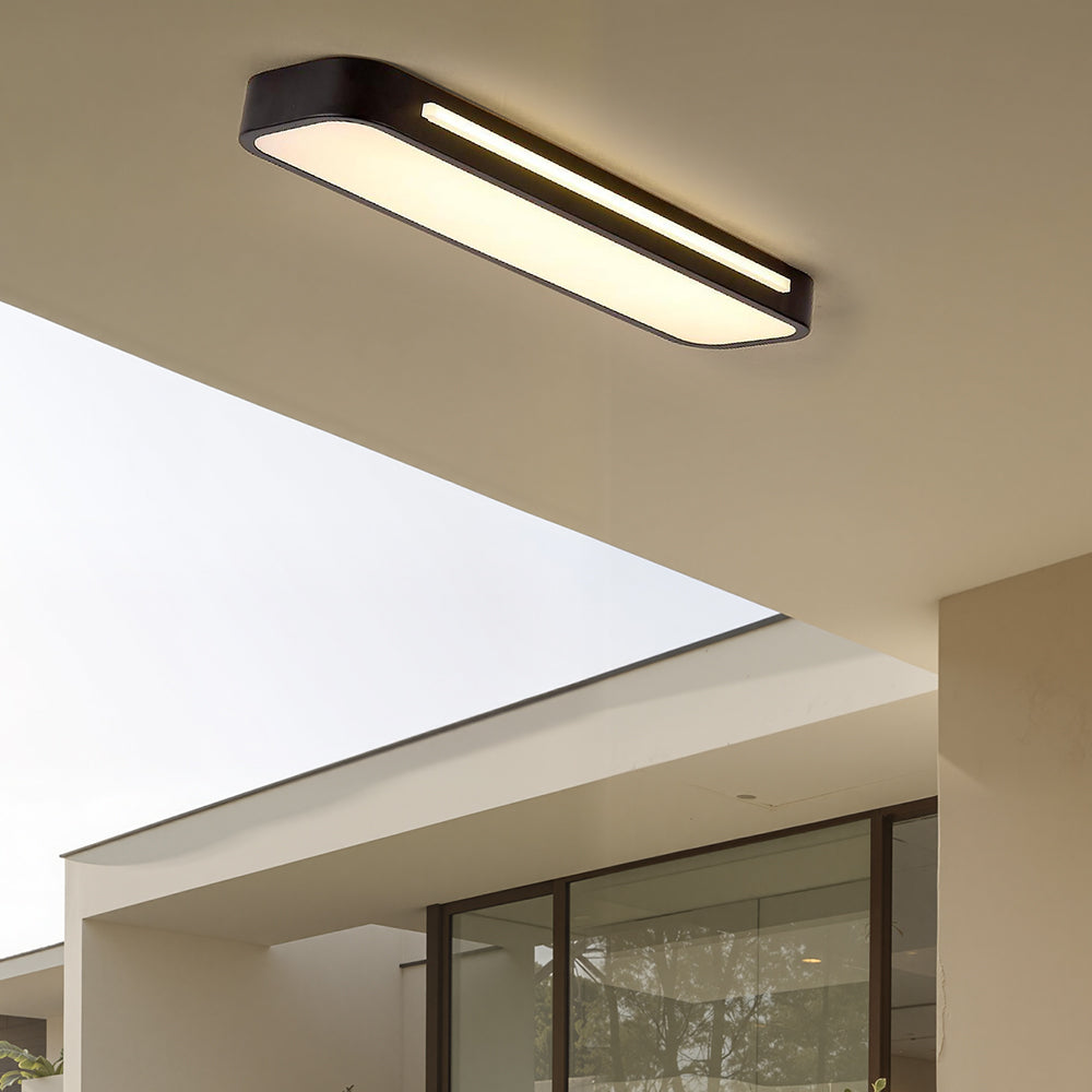 BowLift | Minimalist LED Ceiling Lamp made of Iron and Acrylic