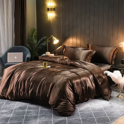 Norvo | Luxurious Silk Duvet Cover for Elegant Sleep Comfort