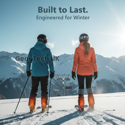Skanto | Rechargeable Heated Ski Socks & Foot Warmers – Electric Thermal Socks for Skiing, Snowboarding & Winter Sports UK