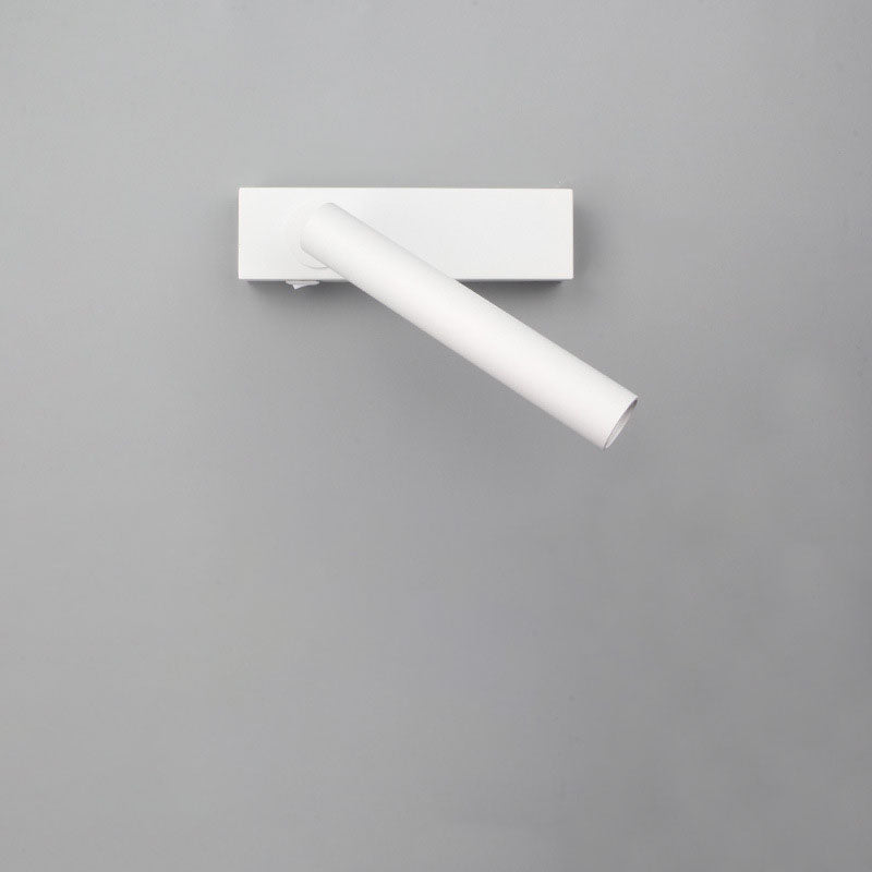 BowLift | LumeFocus Rectangular LED Wall Light | Adjustable Angle | Minimalist Design | Reading Lamp | Warm Light