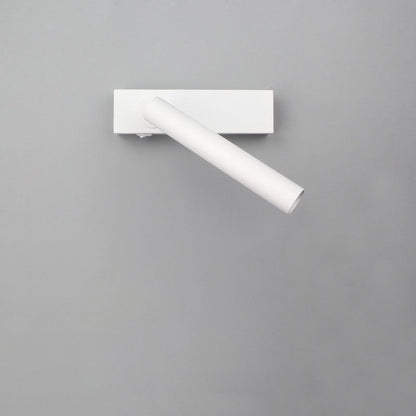 BowLift | LumeFocus Rectangular LED Wall Light | Adjustable Angle | Minimalist Design | Reading Lamp | Warm Light