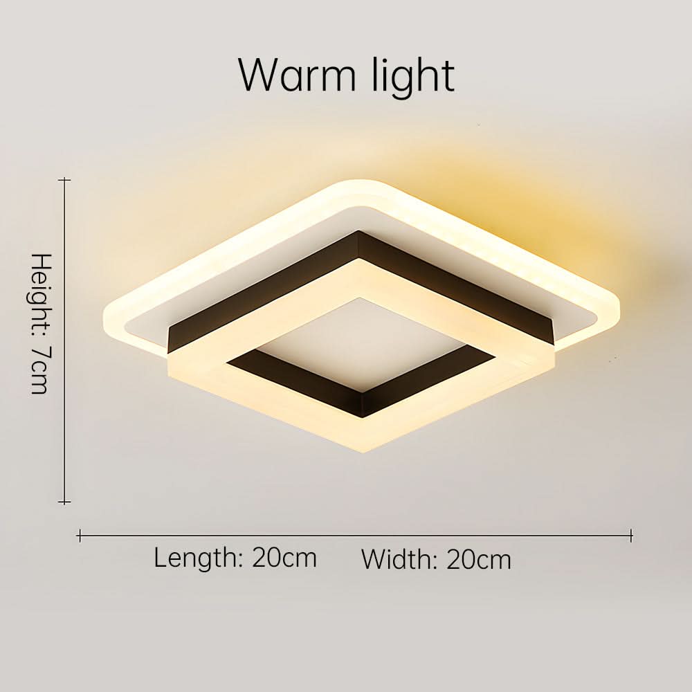 Skanto | Square LED Ceiling Lamp for Modern Interiors