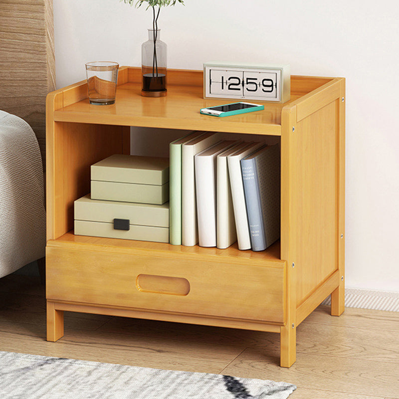 Sandsberg | BambooLux Nightstand | Minimalist Bamboo Design | 1-2 Drawers | Sustainable & Functional for the Bedroom