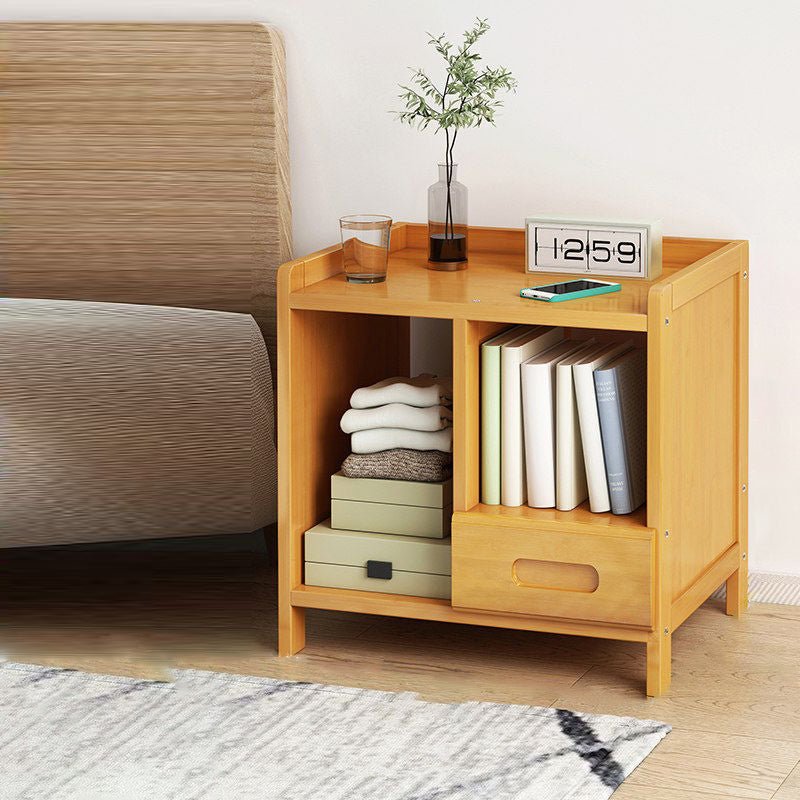 Sandsberg | BambooLux Nightstand | Minimalist Bamboo Design | 1-2 Drawers | Sustainable & Functional for the Bedroom