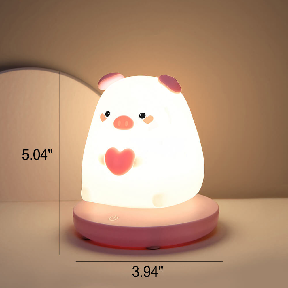 Frendorf | Animal LED Night Lamp | Cute Silicone Design | Integrated LED