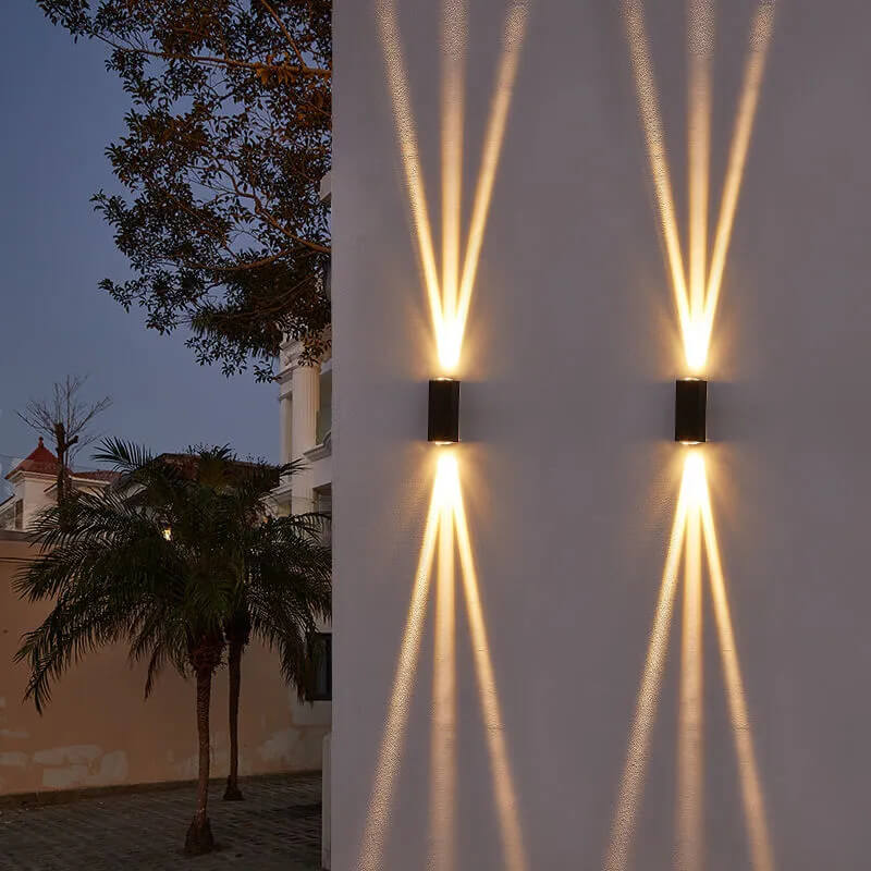 Skanto | Modern Waterproof Rectangular LED Outdoor Wall Light