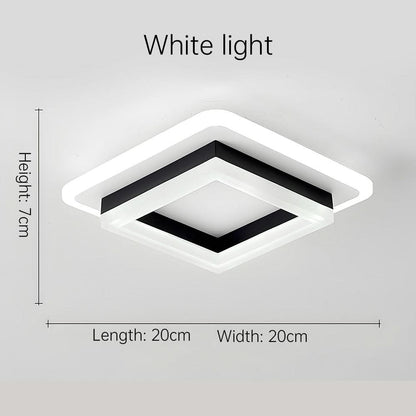 Skanto | Square LED Ceiling Lamp for Modern Interiors