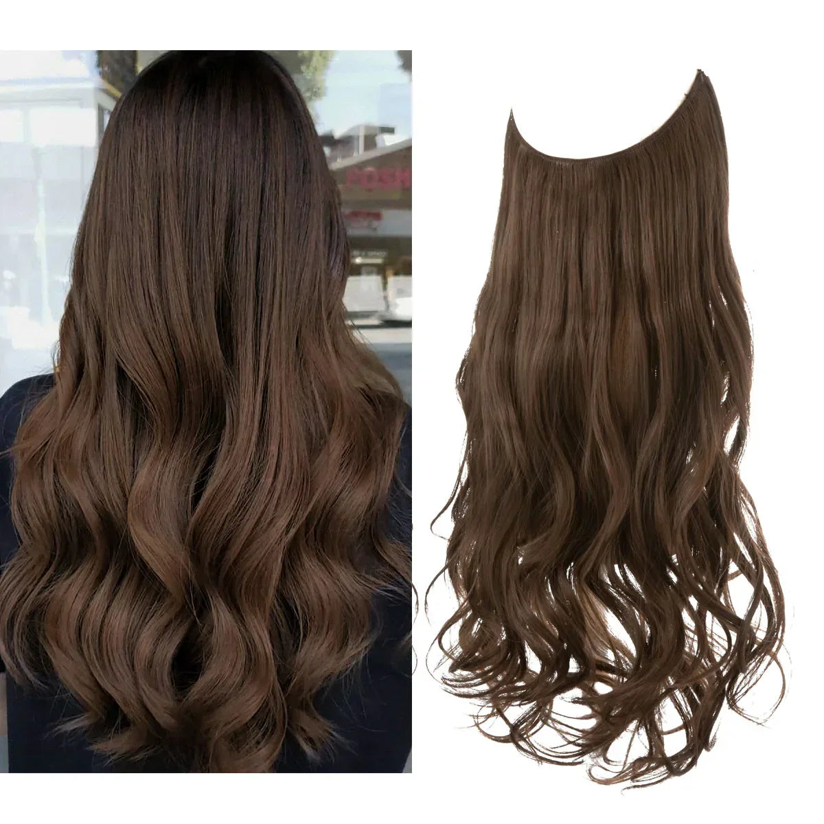 SecretHair | Premium Human Hair Extensions | 100% REMY Quality | Seamless Volume & Length | Natural Shine | Heat-Resistant & Durable