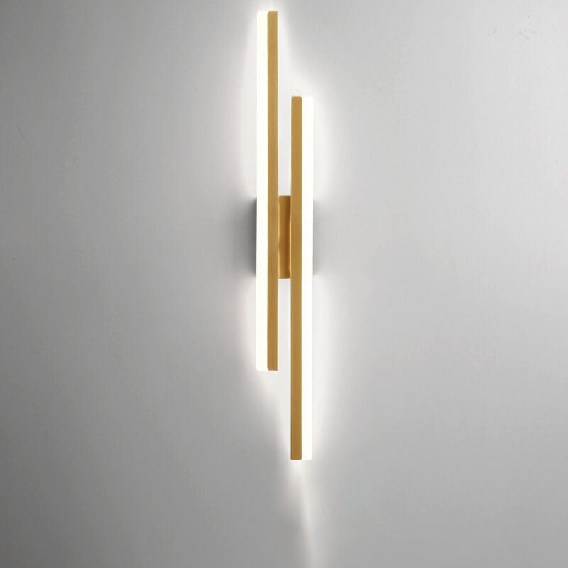 Skanto | LuxLine Modern LED Wall Lamp | Minimalist Design | Iron & Acrylic | Dimmable Light