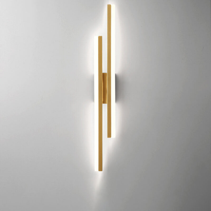 Skanto | LuxLine Modern LED Wall Lamp | Minimalist Design | Iron & Acrylic | Dimmable Light