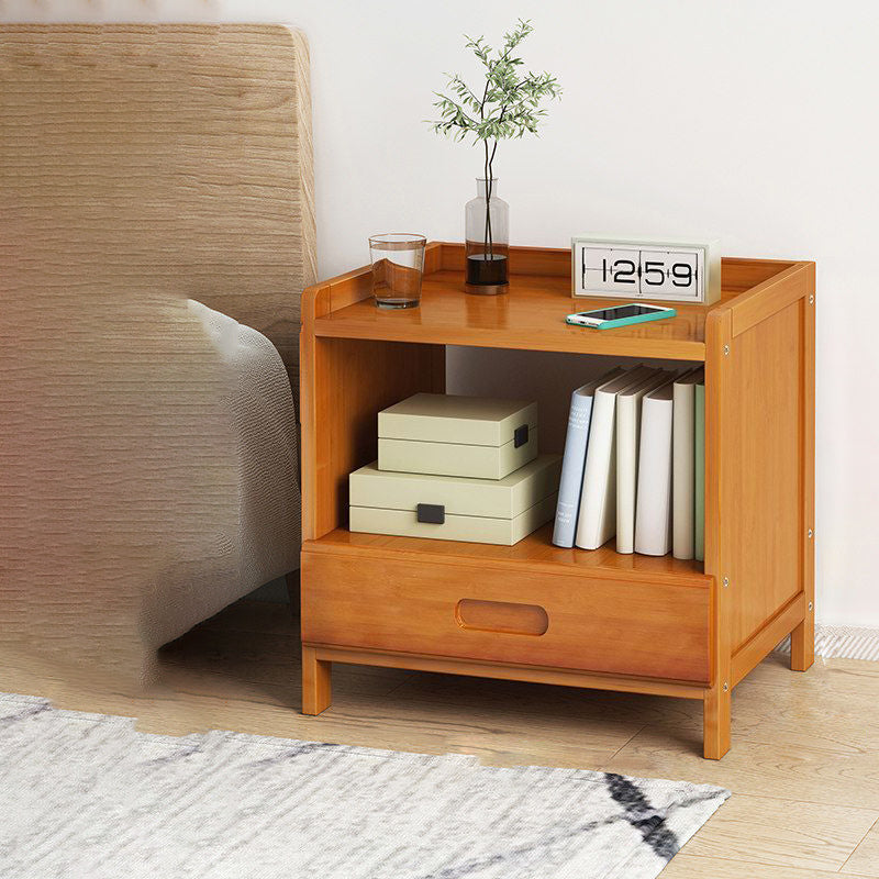 Sandsberg | BambooLux Nightstand | Minimalist Bamboo Design | 1-2 Drawers | Sustainable & Functional for the Bedroom