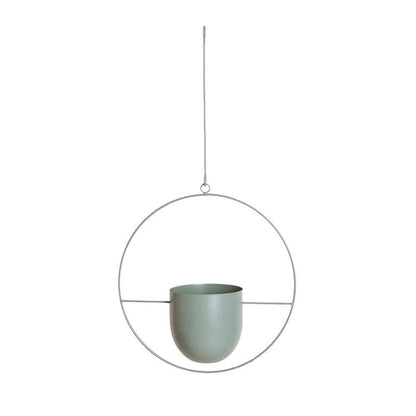 BowLift | DecoBloom Hanging Planter – Elegant Indoor & Outdoor Metal Plant Pot with Chain