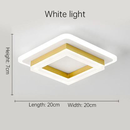 Skanto | Square LED Ceiling Lamp for Modern Interiors