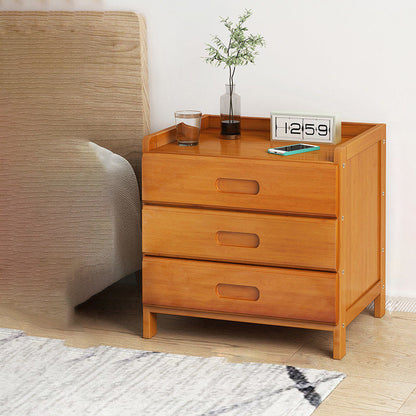 Sandsberg | BambooLux Nightstand | Minimalist Bamboo Design | 1-2 Drawers | Sustainable & Functional for the Bedroom