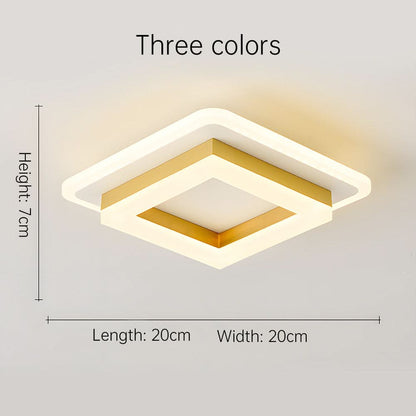 Skanto | Square LED Ceiling Lamp for Modern Interiors