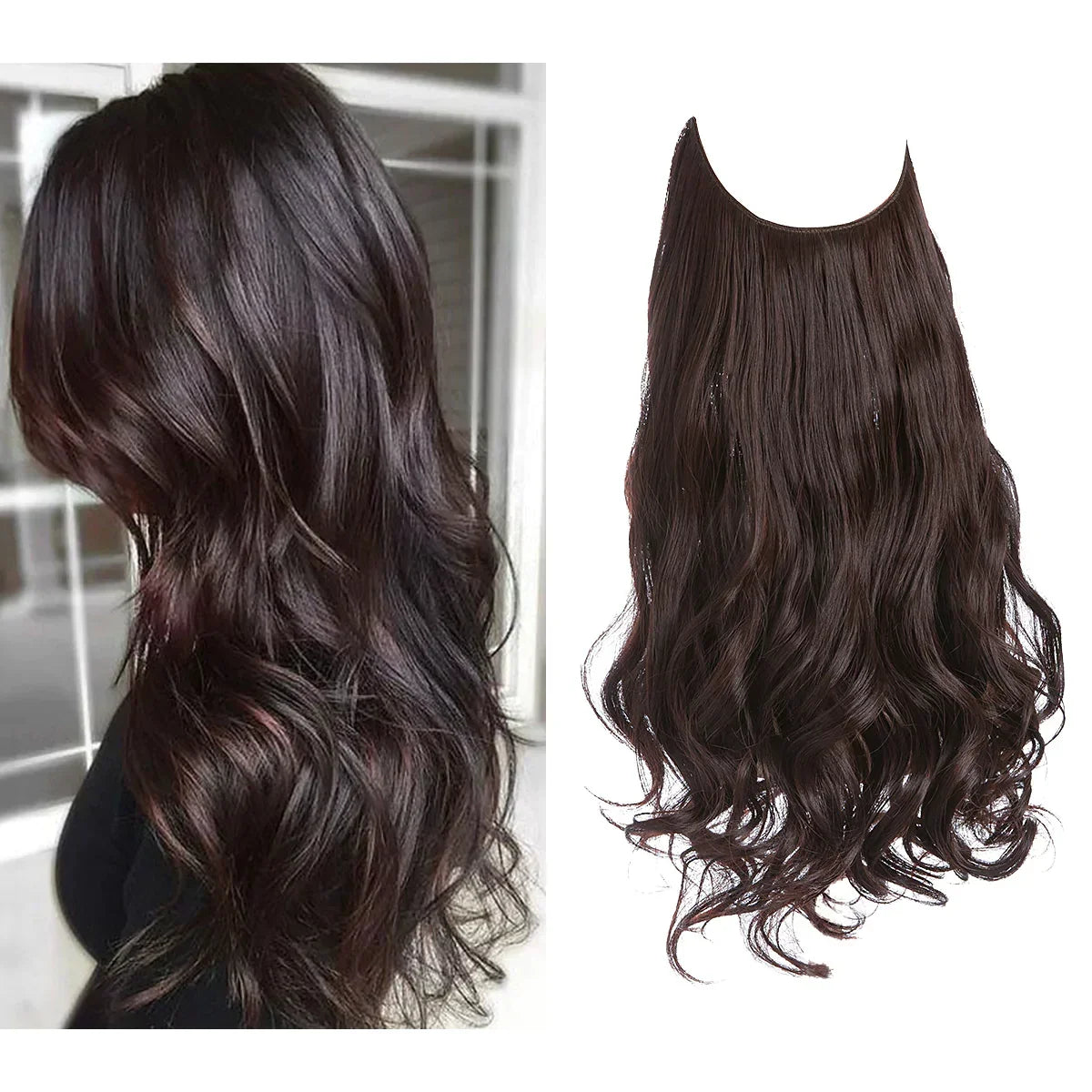 SecretHair | Premium Human Hair Extensions | 100% REMY Quality | Seamless Volume & Length | Natural Shine | Heat-Resistant & Durable