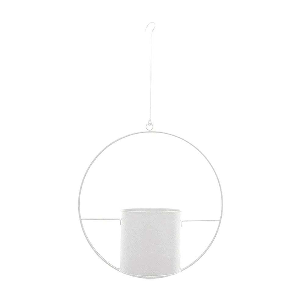 Skanto | DecoBloom Hanging Planter – Elegant Indoor and Outdoor Metal Planter with Chain