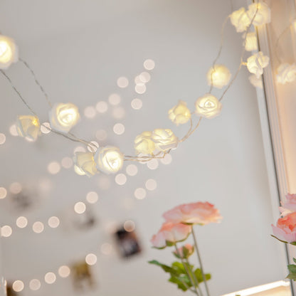 BowLift | 30 LED Rose Fairy Lights warm white