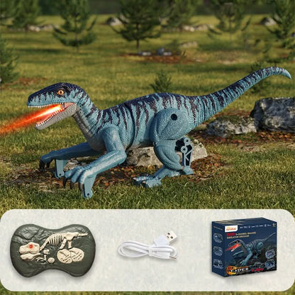 BowLift | RoarBot RC Dino – Remote-controlled dinosaur with light, sound & fog