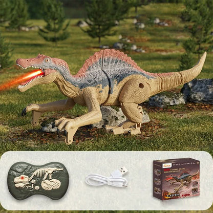 BowLift | RoarBot RC Dino – Remote-controlled dinosaur with light, sound & fog
