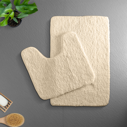 BowLift | PlushHaven Bath Mat – Ultra Soft Microfiber Non-Slip Mat with Quick Water Absorption