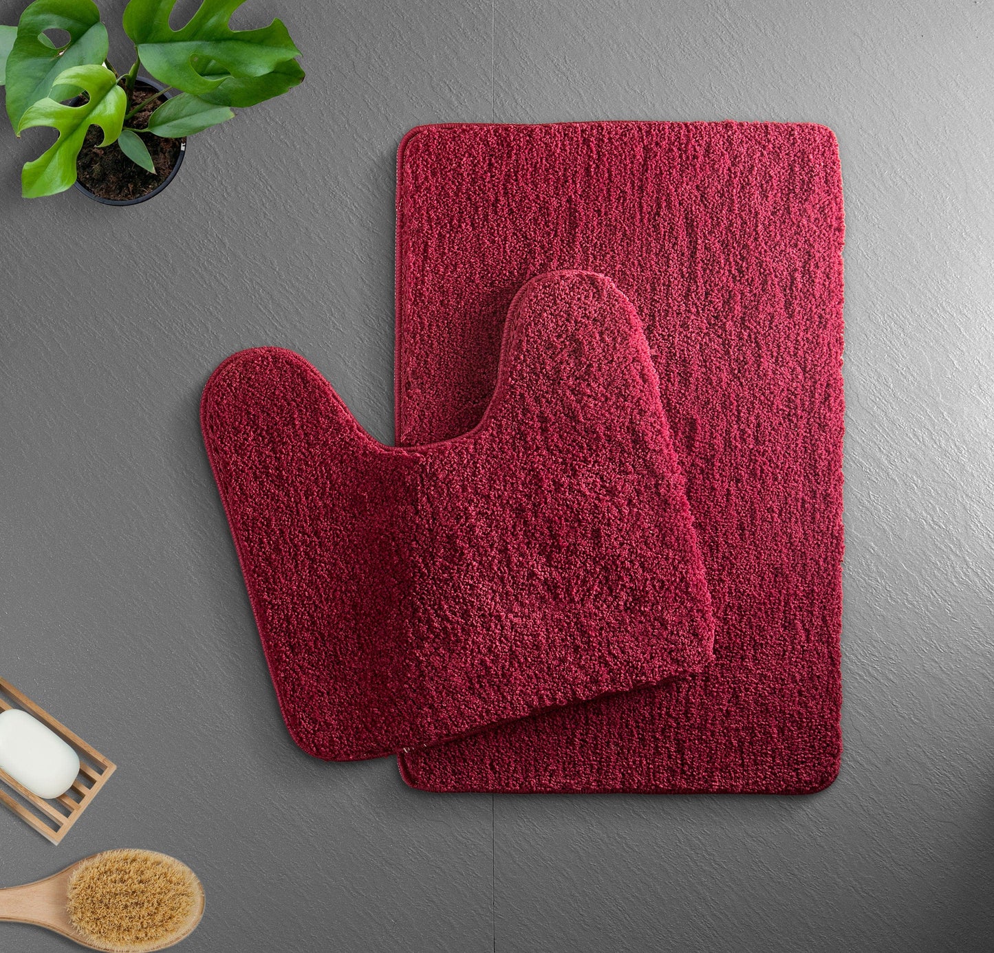 BowLift | PlushHaven Bath Mat – Ultra Soft Microfiber Non-Slip Mat with Quick Water Absorption