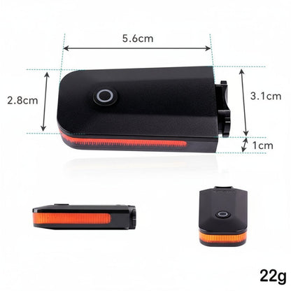 Skanto | USB Rechargeable Bike Tail Light with Automatic Brake Sensor and 300° Visibility