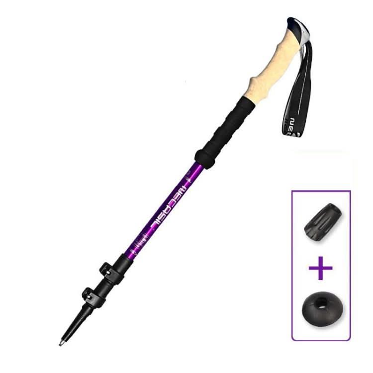 Skanto | Joint-friendly trekking poles with anti-shock system made of carbon