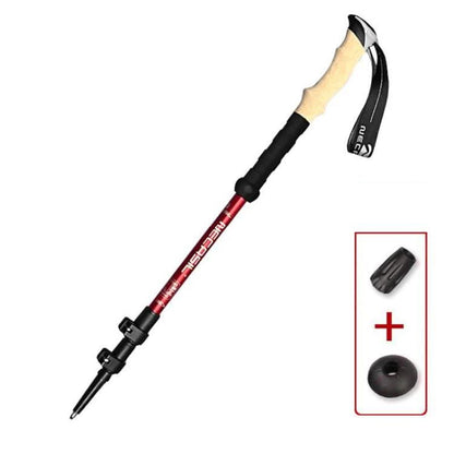 Skanto | Joint-friendly trekking poles with anti-shock system made of carbon