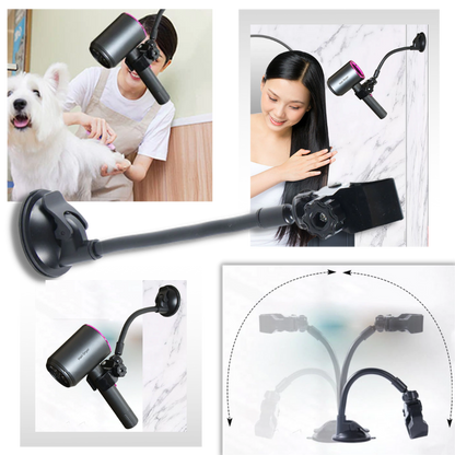 Hands-Free Hair Dryer Holder