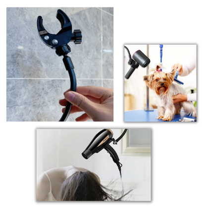 Hands-Free Hair Dryer Holder