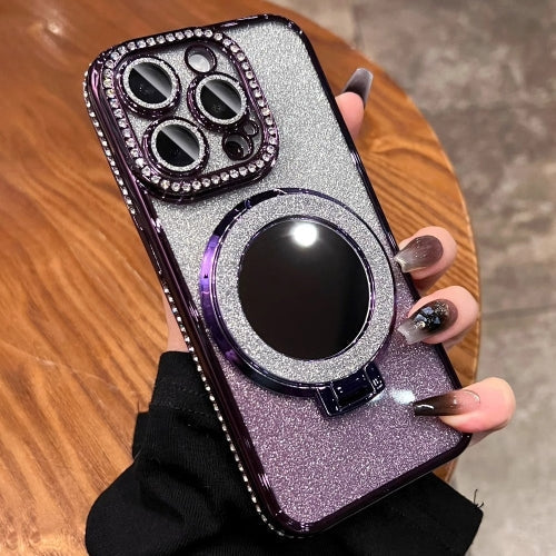 Skanto | Mirror Phone Case with Magnetic Stand Glitter