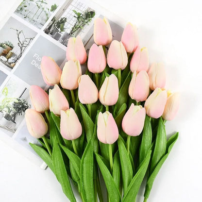 BowLift | Artificial Tulip Bouquet with Realistic Lifelike Flowers