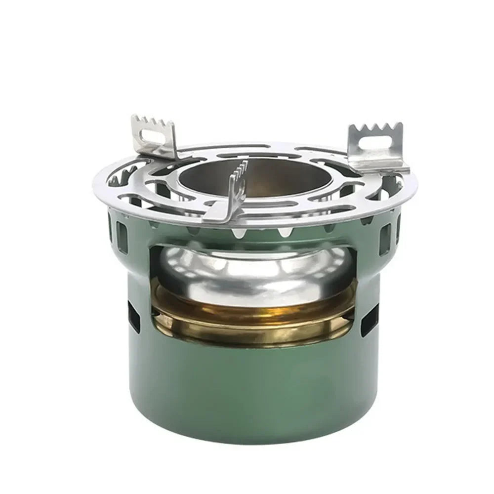 Skanto | Flamvino Alcohol Stove Outdoor Portable | Mini Camping Stove for Hiking & Trekking | Compact Spirit Stove for Outdoor Cooking & Survival