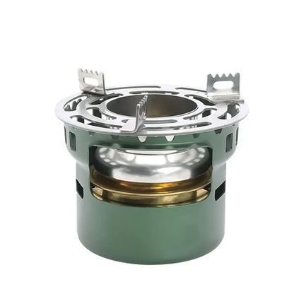 Skanto | Flamvino Alcohol Stove Outdoor Portable | Mini Camping Stove for Hiking & Trekking | Compact Spirit Stove for Outdoor Cooking & Survival