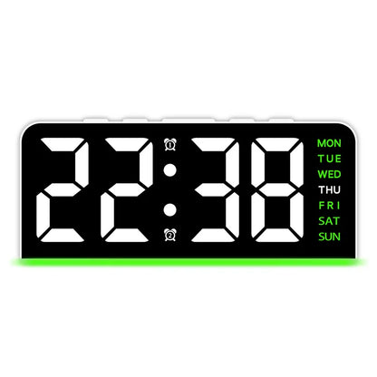 Modern LED Every Week Display Nightlight Alarm Clock | Karnz