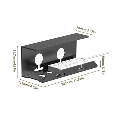 BowLift | CableFixx Cable Channel | Self-adhesive & Durable | For organization under the desk