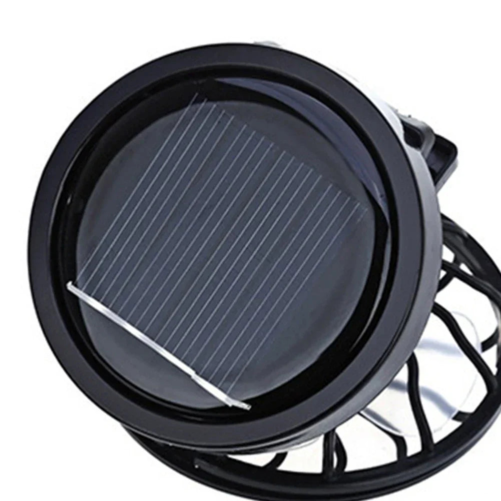 BowLift | Solar-Ventilator SunBreeze ClipFan | Mini-Clip Fan with Solar Panel | For Outdoor Activities, Travel & Sports | Hands-Free Cooling