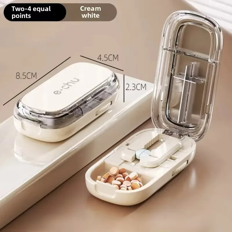 Pocket Size Dustproof Pill Cutter Organizer | Bowlift