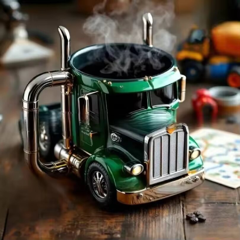 Skanto | Coffee Mug Trucker